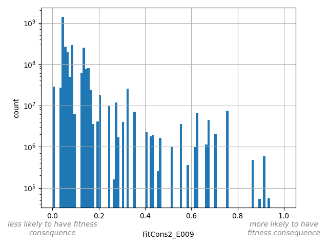 FitCons2_E009 HISTOGRAM FOR FitCons2_E009