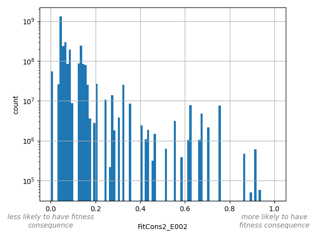 HISTOGRAM FOR FitCons2_E002