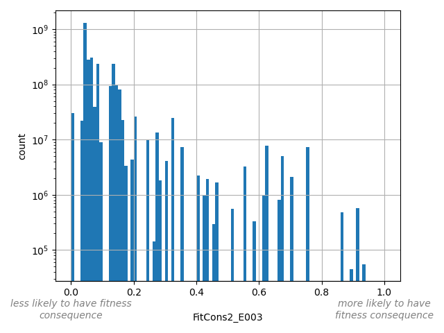 HISTOGRAM FOR FitCons2_E003