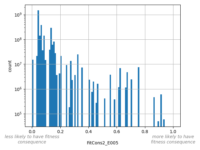 HISTOGRAM FOR FitCons2_E005