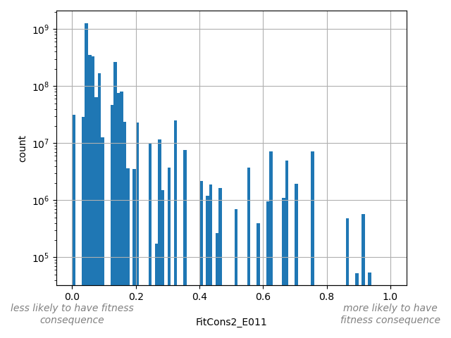 HISTOGRAM FOR FitCons2_E011