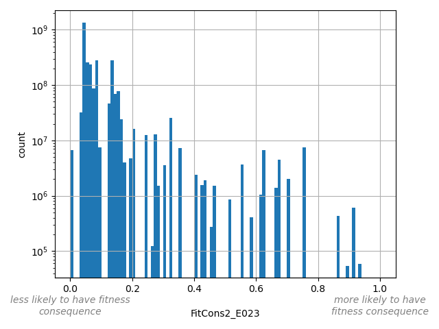 HISTOGRAM FOR FitCons2_E023