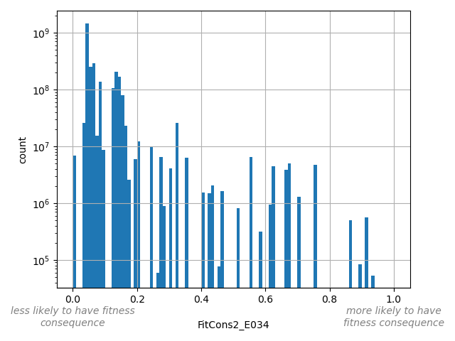 HISTOGRAM FOR FitCons2_E034