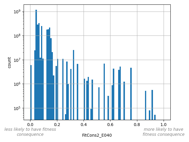 HISTOGRAM FOR FitCons2_E040