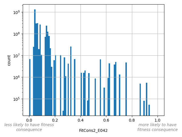 HISTOGRAM FOR FitCons2_E042