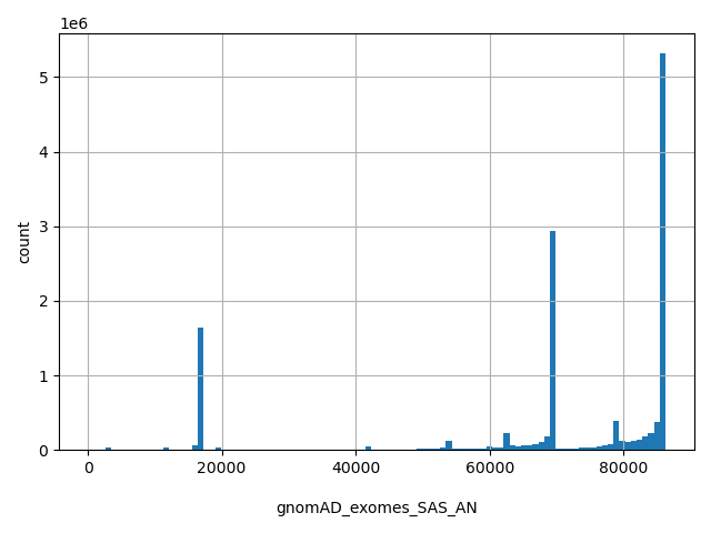 HISTOGRAM FOR gnomAD_exomes_SAS_AN